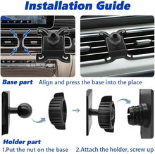 Load image into Gallery viewer, Car Phone Mount 2020-2024 Mercedes Benz GLE Class and 2020-2024 GLS Class [Thick Case Friendly] Mobile Phone Holder Cell Navigation Bracket Air Vent Auto Accessories Cradles, All Phones
