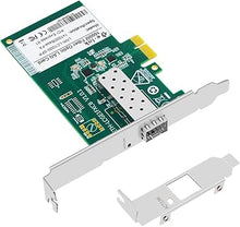 Load image into Gallery viewer, Gigabit Ethernet PCI Express PCI-E Network Card 10/100/1000Mbps SFP LAN Adapter Converter, PCI Express LAN Adapter Support Windows Server/Windows, Linux
