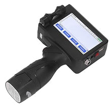 Load image into Gallery viewer, Hilitand Handheld Inkjet Printer, Quick Drying Portable Handheld Inkjet Printer with LED for Barcode Label, 3D Printer Platforms
