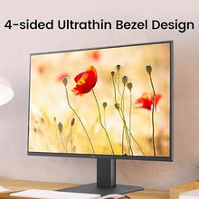 Load image into Gallery viewer, BenQ GW2491 23.8” 1080p FHD 100Hz IPS Eye-Care Monitor, HDMI, DisplayPort, 1080x1920, Ultra Slim Bezel, TUV-Certified, Flicker-Free, Low Blue Light Plus, Eye-CareU
