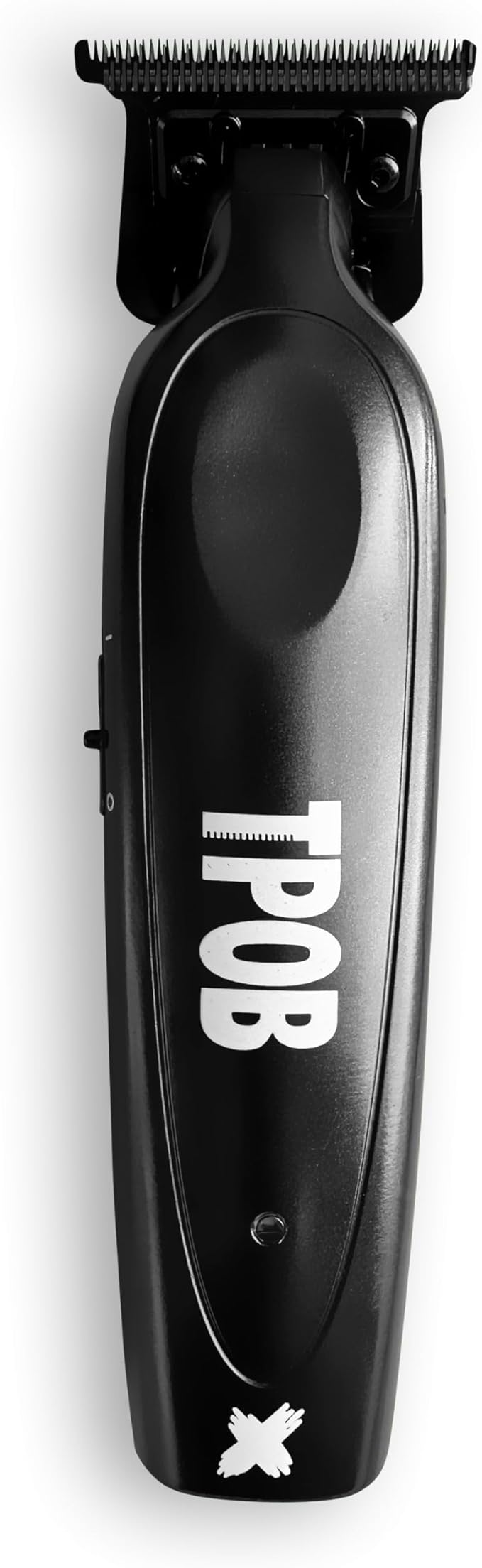 TPOB X Digital Brushless 7200rpm Professional Hair Trimmer Hair Clippers for Men, Psycho Zero Gapped T-Blade Trimmer Cordless Rechargeable Edgers Clippers (X Trimmer Black)