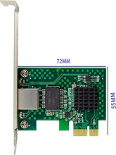 Load image into Gallery viewer, 2.5GBase-T PCIe 3.1 Network Adapter with Intel I225-V+3ft Cat8 Ethernet Cable 2500/1000/100Mbps PCI Express Gigabit Ethernet Card RJ45 LAN Controller for Windows 10/11 with Low Profile Bracket

