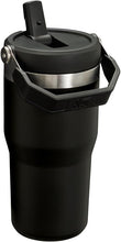 Load image into Gallery viewer, Stanley IceFlow Stainless Steel Tumbler - Vacuum Insulated Water Bottle for Home, Office or Car Reusable Cup with Straw Leak Resistant Flip Cold for 12 Hours or Iced for 2 Days, Black 2.0, 20OZ
