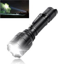 Load image into Gallery viewer, Super Bright Flashlight NT23 1500 Lumens Small Tactical Flashlights with Clip, Long Beam Distance, 4 Light Modes with Mode Memory, IP68 Waterproof, for Camping Hiking Emergency Use
