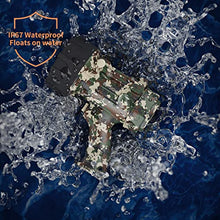 Load image into Gallery viewer, BUYSIGHT Rechargeable Spotlight Flashlight,1600 lumens Hand held Spotlight Waterproof Flashlight Hunting floodlight with red Lens(Camouflage Green-COB)
