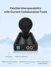 Load image into Gallery viewer, Enther&amp;MAXHUB PTZ Camera,HD 1080p Video Conference Camera System with 12X Optical Zoom,Wide-Angle USB Conference Room Webcam with Remote Control for Streaming, Video Calling, Recording
