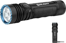 Load image into Gallery viewer, OLIGHT Seeker 4 Pro Rechargeable Flashlights, High Powerful Bright Flashlight 4600 Lumens with USB C Holster, Waterproof for Emergencies, Camping, Searching (Matte Black Cool White)
