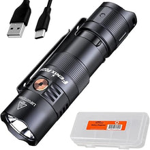 Load image into Gallery viewer, Fenix PD25R EDC Flashlight, 800 Lumen USB-C Rechargeable Dual Switch Pocket Size Lightweight with LumenTac Organizer
