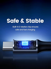 Load image into Gallery viewer, UGREEN Right Angle USB C to USB C Cable, 100W Type C 90 Degree Fast Charging Cable Compatible with iPhone 15/15 Plus/15 Pro, MacBook Pro 2022, iPad Pro 2022, Dell XPS, Samsung Galaxy S24/S23, 6.6FT
