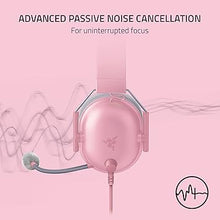Load image into Gallery viewer, Razer BlackShark V2 X Gaming Headset: 7.1 Surround Sound - 50mm Drivers - Memory Foam Cushions - for PC, PS4, PS5, Switch - 3.5mm Audio Jack - Quartz Pink
