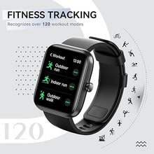 Load image into Gallery viewer, Smart Watches for Men Women Android &amp; iPhone, 1.83&#39;&#39; Touch Screen Fitness Tracker Watch with Bluetooth Calls (Make/Answer), Health Monitor, IP68 Waterproof, 120 Sport Models, 14 Days Battery Life
