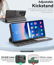 Load image into Gallery viewer, OCASE Compatible with Galaxy S25 Ultra Wallet Case, PU Leather Flip Folio Case with Card Holders RFID Blocking Kickstand [Shockproof TPU Inner Shell] Protective Phone Cover 6.9 Inch 2025, Graphite
