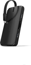 Load image into Gallery viewer, Satechi USB C Hub Multiport Adapter, USB C Docking Station 9 in 1, 4K HDMI, 100W USB C PD Charging, USB C Data, 2 USB-A, GbE, Micro/SD Card Readers, VGA, for MacBook, Windows - Black
