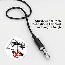 Load image into Gallery viewer, Wired Earbuds Noise Cancelling 3.5mm Jack Headphones with Microphone Inline Control Magnetic Earphones in Ear Bud for Samsung Galaxy A25 A15 A03s A23 S10 Moto G Power Pure Google Pixel 4a 3a 5a Black
