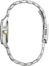 Load image into Gallery viewer, Citizen Ladies' Eco-Drive Classic Crystal Watch in Two-Tone Stainless Steel, Silver-Tone Dial
