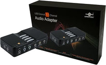 Load image into Gallery viewer, Vantec NBA-200U USB External 7.1 Channel Audio Adapter (Black)
