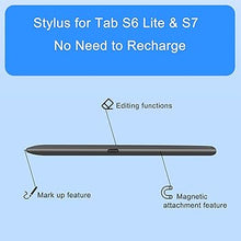 Load image into Gallery viewer, S Pen S6 Lite S7FE Replacemen Tab S6 Lite S7FE Stylus Pen for Samsung Galaxy Tab S6 Lite S7FE S Pen (Withoutbluetooth 2 Pack Black)
