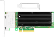 Load image into Gallery viewer, 10Gb PCI-E NIC Network Card for Intel X710-T4L,2.5GbE/5GbE/10GbE Copper Quad RJ45 Ports, with Intel X710TM4 Chip,10GbE PCI Express 3.0 X8 Ethernet Adapter Support Windows/Linux/VMware
