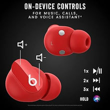 Load image into Gallery viewer, Beats Studio Buds - True Wireless Noise Cancelling Earbuds - Compatible with Apple &amp; Android, Built-in Microphone, IPX4 Rating, Sweat Resistant Earphones, Class 1 Bluetooth Headphones - Red
