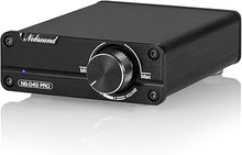 Load image into Gallery viewer, Nobsound Mini Dual TPA3116 Digital Power Amplifier HiFi Stereo Amp Audiophile-Grade 2.0 Channel 100W×2 NE5532P Pre-Amp (Black)
