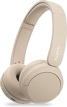 Load image into Gallery viewer, Sony WH-CH520 Best Wireless Bluetooth On-Ear Headphones with Microphone for Calls and Voice Control, Up to 50 Hours Battery Life with Quick Charge Function, Includes USB-C Charging Cable - Beige
