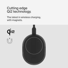 Load image into Gallery viewer, Belkin Convertible Magnetic Charging Stand 15W - MagSafe-Compatible Fast Qi2 Charger, iPhone Charger for Apple iPhone 16, 16 Plus, 16 Pro, 16 Pro Max, iPhone 15 &amp; 14, Apple Airpods Pro, &amp; More - White
