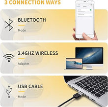 Load image into Gallery viewer, NetumScan Bluetooth QR Barcode Scanner, 3 in 1 Automatic Wireless 1D 2D Barcode Reader USB Image Code Scanner for Store, Warehouse POS, Computer, Tablet, iPad, iPhone, Android
