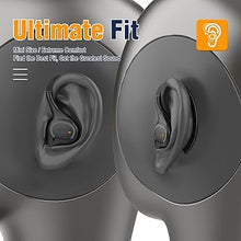 Load image into Gallery viewer, Wireless Earbuds with Earhooks for Small Ears, Deep Bass Stereo Wireless Earphones with Mic, IPX7 Waterproof, Noise Isolation, 3EQ Sound Settings, Wireless Headphones for Sport Workout
