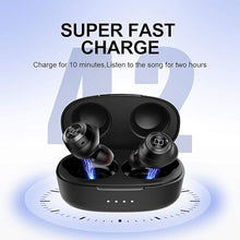 Load image into Gallery viewer, Monster Achieve 100 AirLinks Wireless Earbuds, Bluetooth 5.0 in-Ear Stereo Headphones, USB-C Quick Charge, Built-in Mic for Clear Calls,Water Resistant Design for Sports
