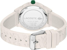 Load image into Gallery viewer, Lacoste Neocroc Men&#39;s and Women&#39;s 3H Quartz Watch, Silicone Strap, Water Resistant Up to 5ATM/50 Meters - Minimalist Elegance - Premium Fashion Timepiece - Gift for Him or Her - 38mm/42mm
