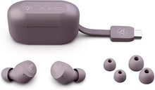 Load image into Gallery viewer, JLab Go Air Pop True Wireless Bluetooth Earbuds &amp; Charging Case - Mauve, Dual Connect, IPX4 Sweat Resistance, Bluetooth 5 Connection, 3 EQ Sound Settings Signature, Balanced, Bass Boost
