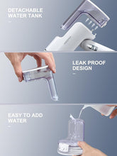 Load image into Gallery viewer, Portable Garment Steamer, Powerful Foldable Handhled Steamer 1300W, Travel Size Steamer For Clothes 20S Fast Heat-up, Fabric Steamer for Home &amp; Travel, 120V Only (White)
