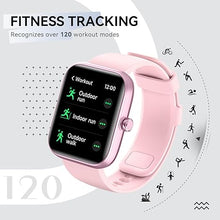 Load image into Gallery viewer, Smart Watches for Women Android &amp; iPhone, 1.83&#39;&#39; Touch Screen Fitness Tracker Watch with Bluetooth Calls (Make/Answer), Health Monitor, IP68 Waterproof, 120 Sport Models, 14 Days Battery Life
