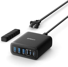 Load image into Gallery viewer, Anker Desktop Charger, Fast Charging USB C Charger, 112W Max 6-Port Charging Station, for iPhone, iPad, MacBook, Samsung and More (Cable Not Included)

