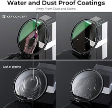 Load image into Gallery viewer, K&amp;F Concept 95mm Magnetic MCUV CPL Fixed ND1000 Magnetic Basic Ring 4-in-1 Lens Filters Kit with 28 Multi-Coatings for Camera Lens (Nano-X Series)
