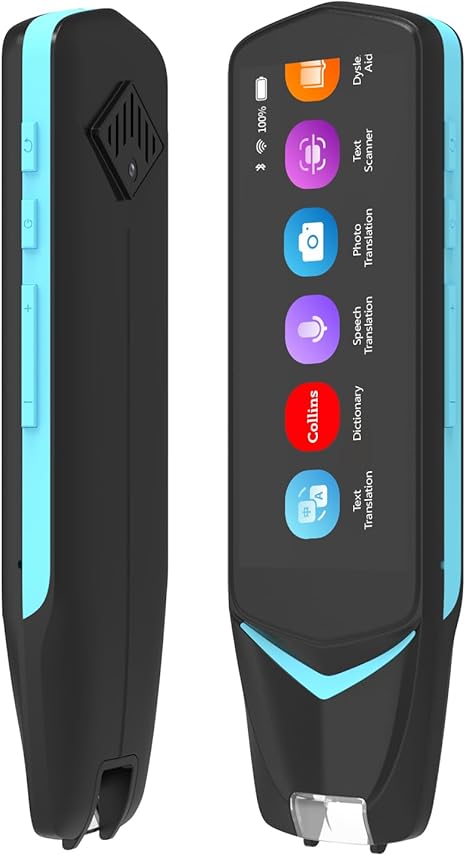 Reading Pen for Dyslexia,NEWYES Scan Reader Pen 4 Text to Speech Device Translator Pen, Photo Translation OCR 16GB Bluetooth Pen Scanner for Students Adults (Scan Reader Pen 4 Pro)