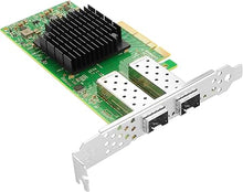 Load image into Gallery viewer, for Mellanox ConnectX4 LX 25Gb Ethernet Network Adapter, Compare to MCX4121A-ACAT, Dual SFP28 Ports PCIe 3.0X8, RDMA, 25Gigabit NIC for Windows/Windows Server/Linux
