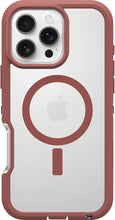 Load image into Gallery viewer, OtterBox iPhone 16 Pro Max Defender Series XT Clear Case - Brick Red Clear
