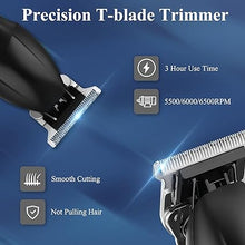 Load image into Gallery viewer, Professional Hair Clippers &amp; Hair Trimmer &amp; Foil Shaver Kit for Men, Beard Trimmer Clippers and Trimmers Set, Cordless Mens Hair Clippers for Hair Cutting, Grooming, Face, Family, Barber
