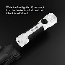 Load image into Gallery viewer, OLIGHT Seeker 4 Pro Rechargeable LED Flashlights, High Lumens Powerful Bright Flashlight 4600 Lumens with USB C Holster, IPX8 Waterproof Flashlight for Emergencies, Camping, Searching (White)
