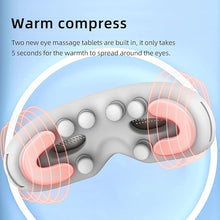 Load image into Gallery viewer, BOKOR Eye Massager with Heat - FSA/HSA Eligible Eye Mask, Acupressure Temple Massage, Eye Massager for Migraines, Reduces Dark Circles, Eye Strain &amp; Improve Sleep, Ideal Gift for Men/Women
