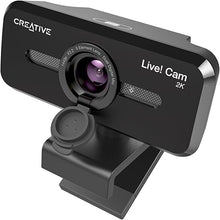 Load image into Gallery viewer, Creative Live! Cam Sync V3 2K QHD USB Webcam with 4X Digital Zoom (4 Zoom Modes from Wide Angle to Narrow Portrait View), Privacy Lens, 2 Mics, for PC and Mac…
