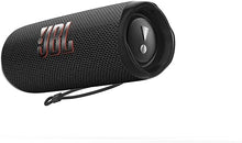 Load image into Gallery viewer, JBL Flip 6 - Portable Bluetooth Speaker, powerful sound and deep bass, IPX7 waterproof, 12 hours of playtime, JBL PartyBoost for multiple speaker pairing for home, outdoor and travel (Black)
