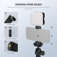 Load image into Gallery viewer, NEEWER Phone Tripod for Cell Phone &amp; Camera with Remote, 62.9&quot; All Metal Selfie Stick Travel Vlog Tripod Stand for iPhone with Phone Holder, Portable Camera Tripod for Canon Sony DLSR GoPro, TS05
