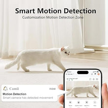 Load image into Gallery viewer, [5G &amp; 2.4G] 2-Pack Indoor Security Cameras, 2K Cameras for Home Security with Night Vision, Baby/Dog/Pet/Elder Camera with Phone App, Auto Tracking, Human/Pet Detection, Cloud&amp;SD Storage
