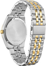 Load image into Gallery viewer, Citizen Men's Classic Corso Eco-Drive Watch, 3-Hand Date, Luminous Hands and Markers, Two-Tone Stainless Steel, White Dial
