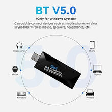 Load image into Gallery viewer, DBIT AC1300 USB WiFi Adapter EDR BT 5.0 Dongle 2.4G/5G Dual Band Wireless Network Adapter for PC Desktop, MU-MIMO, USB 3.0, Supports Windows 11, 10, 8.1, 8, 7, XP/Mac OS X 10.9-10.15
