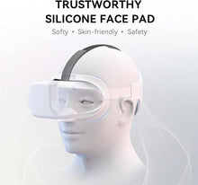 Load image into Gallery viewer, CNBEYOUNG VR Face Cover Compatible with Quest 2, Sweatproof Silicone Face Pad Mask &amp; Face Cushion for Quest 2 VR Headset-Gray
