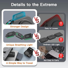 Load image into Gallery viewer, 3 in 1 Charging Station for Apple,Magnetic Foldable Charger for Travel,Wireless Charger Pad for iPhone 16/15/14/13/12/Pro/Max/Mini,AirPods Wireless/Pro,iWatch Ultra/SE/10/9/8/7/6/5/4/3/2
