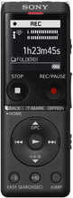 Load image into Gallery viewer, Sony ICD-UX570 Digital Voice Recorder, ICDUX570BLK, USB, Long Battery, Easy File Transfer, Expandable Memory, Batteries Included
